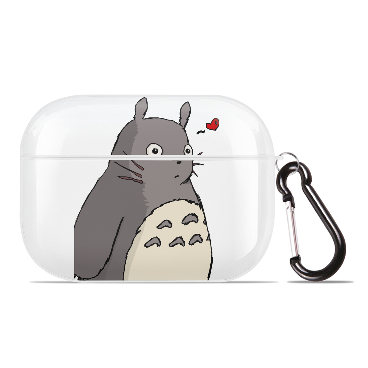 （画像用） となりのトトロ 草壁メイ 草壁サツキ My Neighbor Totoro Satsuki Kusakabe Mei Kusakabe 【AirPods Pro用】ハードシェル保護ケース 耐衝撃・防指紋・カラビナ付き商品仕様
