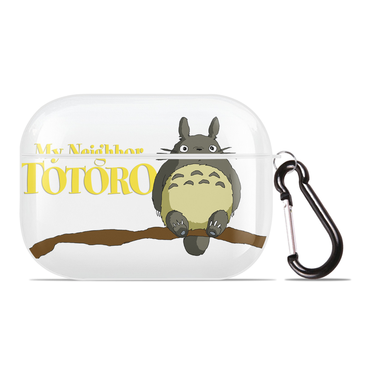 （画像用） となりのトトロ 草壁メイ 草壁サツキ My Neighbor Totoro Satsuki Kusakabe Mei Kusakabe 【AirPods Pro用】ハードシェル保護ケース 耐衝撃・防指紋・カラビナ付き商品仕様