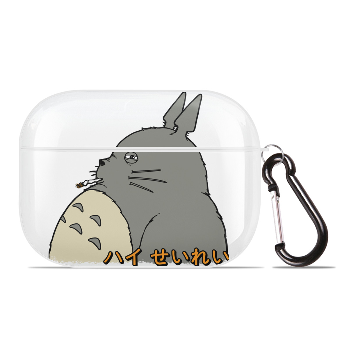 （画像用） となりのトトロ 草壁メイ 草壁サツキ My Neighbor Totoro Satsuki Kusakabe Mei Kusakabe 【AirPods Pro用】ハードシェル保護ケース 耐衝撃・防指紋・カラビナ付き商品仕様