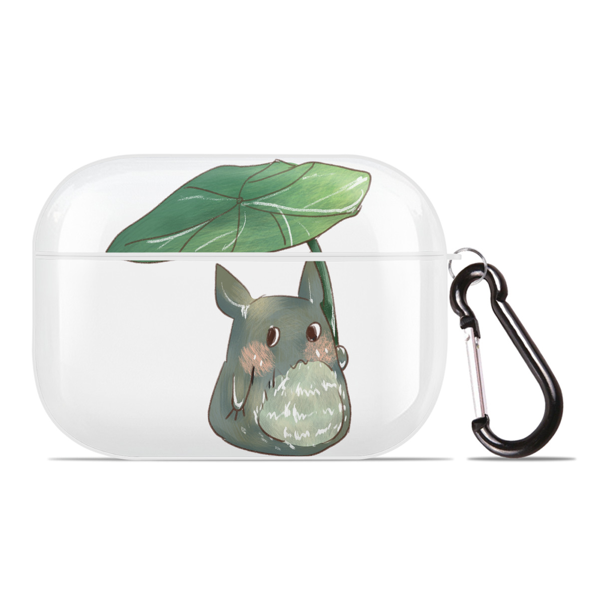 （画像用） となりのトトロ 草壁メイ 草壁サツキ My Neighbor Totoro Satsuki Kusakabe Mei Kusakabe 【AirPods Pro用】ハードシェル保護ケース 耐衝撃・防指紋・カラビナ付き商品仕様