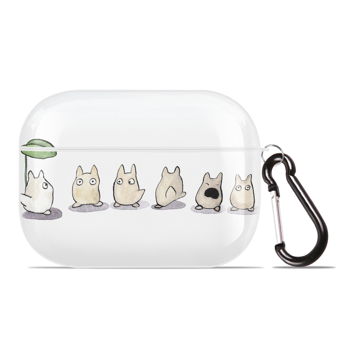 （画像用） となりのトトロ 草壁メイ 草壁サツキ My Neighbor Totoro Satsuki Kusakabe Mei Kusakabe 【AirPods Pro用】ハードシェル保護ケース 耐衝撃・防指紋・カラビナ付き商品仕様