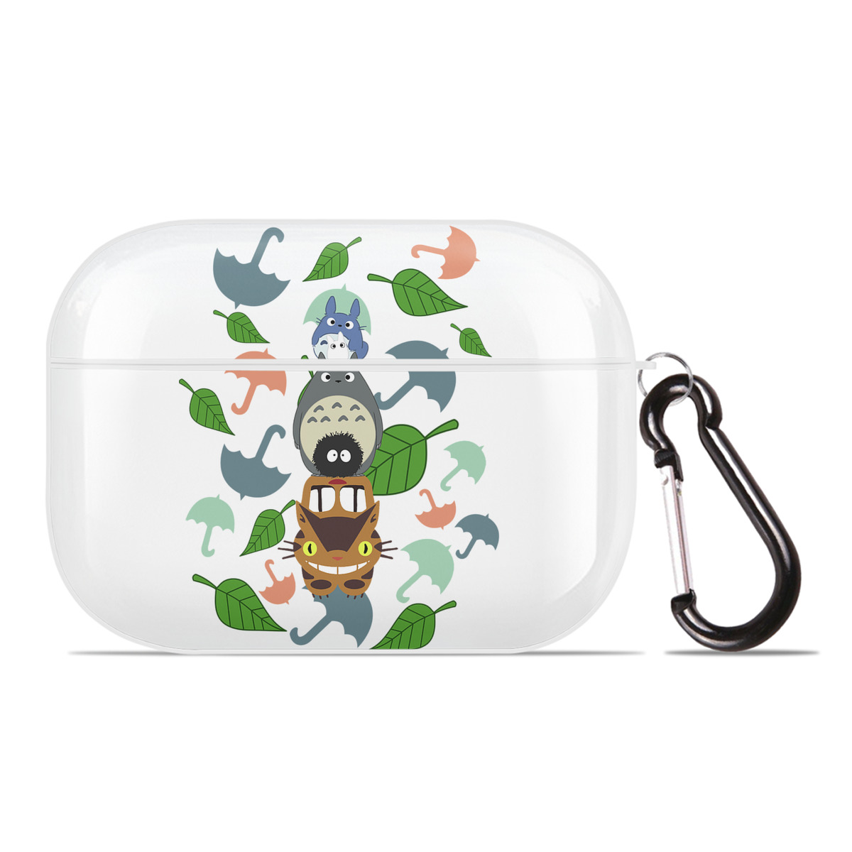 （画像用） となりのトトロ 草壁メイ 草壁サツキ My Neighbor Totoro Satsuki Kusakabe Mei Kusakabe 【AirPods Pro用】ハードシェル保護ケース 耐衝撃・防指紋・カラビナ付き商品仕様