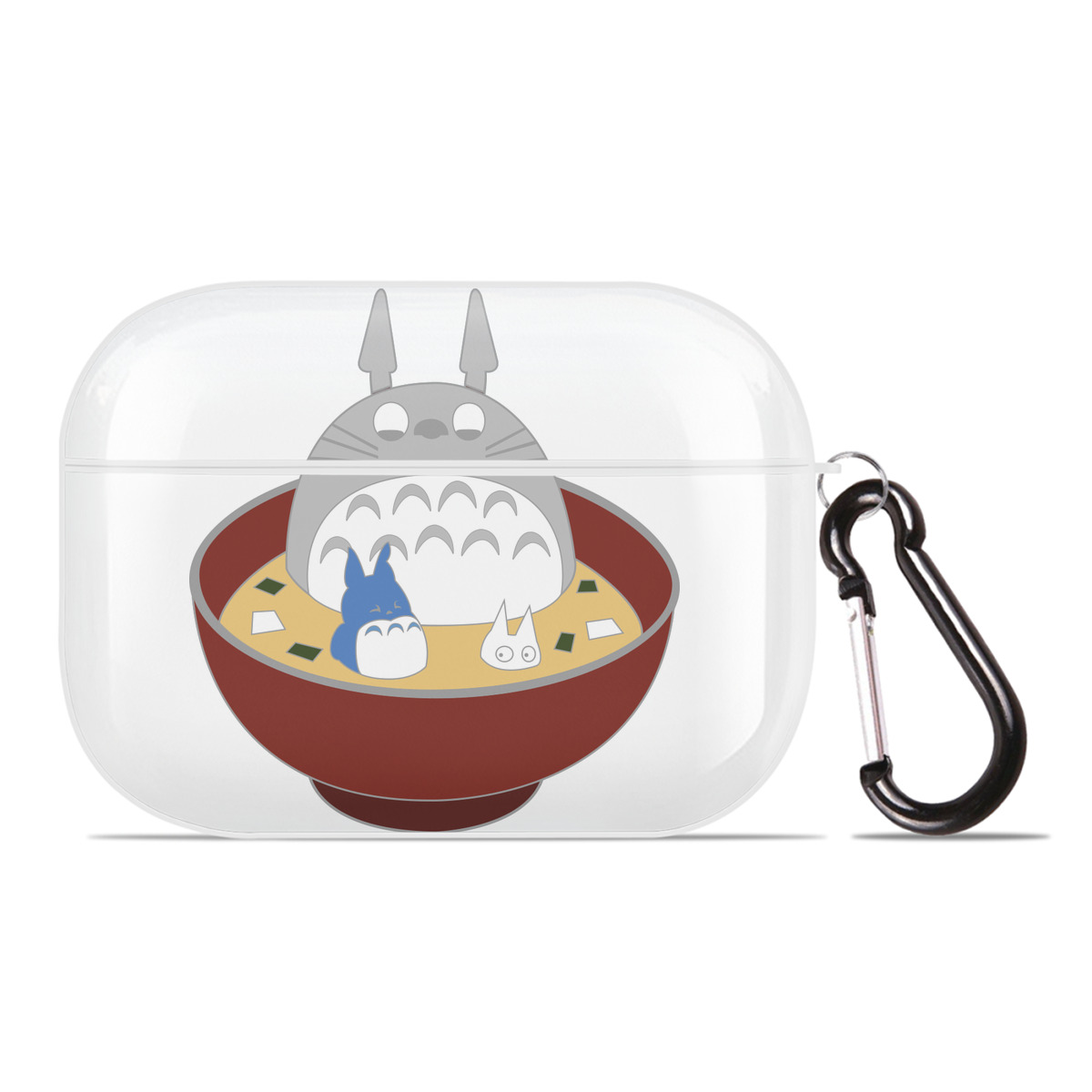 （画像用） となりのトトロ 草壁メイ 草壁サツキ My Neighbor Totoro Satsuki Kusakabe Mei Kusakabe 【AirPods Pro用】ハードシェル保護ケース 耐衝撃・防指紋・カラビナ付き商品仕様