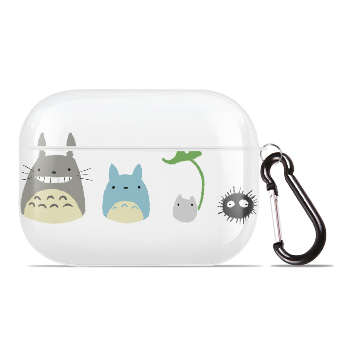 （画像用） となりのトトロ 草壁メイ 草壁サツキ My Neighbor Totoro Satsuki Kusakabe Mei Kusakabe 【AirPods Pro用】ハードシェル保護ケース 耐衝撃・防指紋・カラビナ付き商品仕様