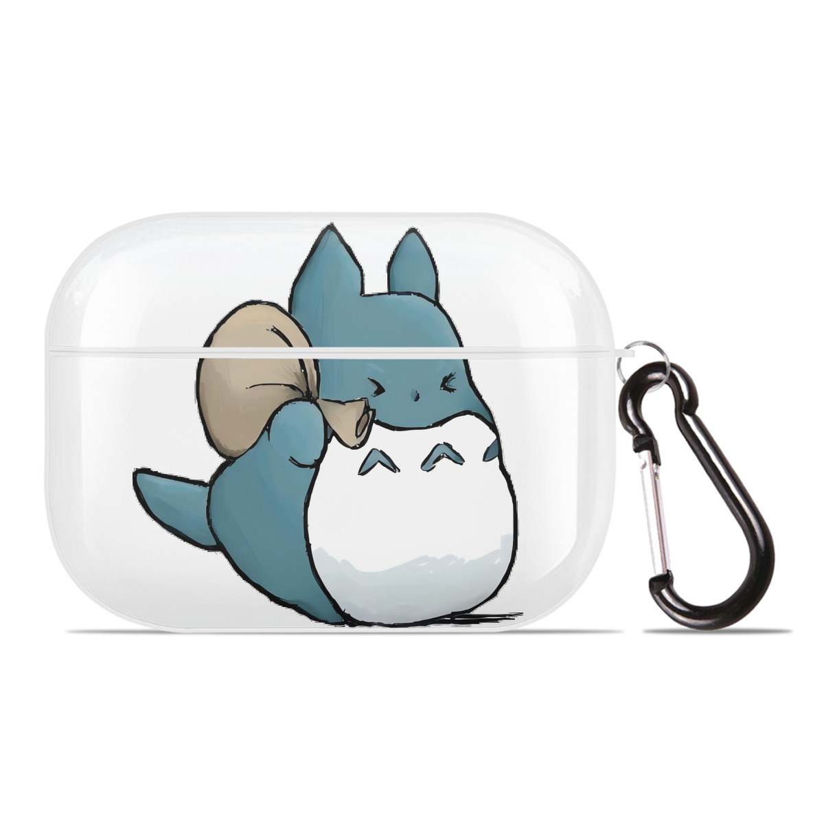 （画像用） となりのトトロ 草壁メイ 草壁サツキ My Neighbor Totoro Satsuki Kusakabe Mei Kusakabe 【AirPods Pro用】ハードシェル保護ケース 耐衝撃・防指紋・カラビナ付き商品仕様