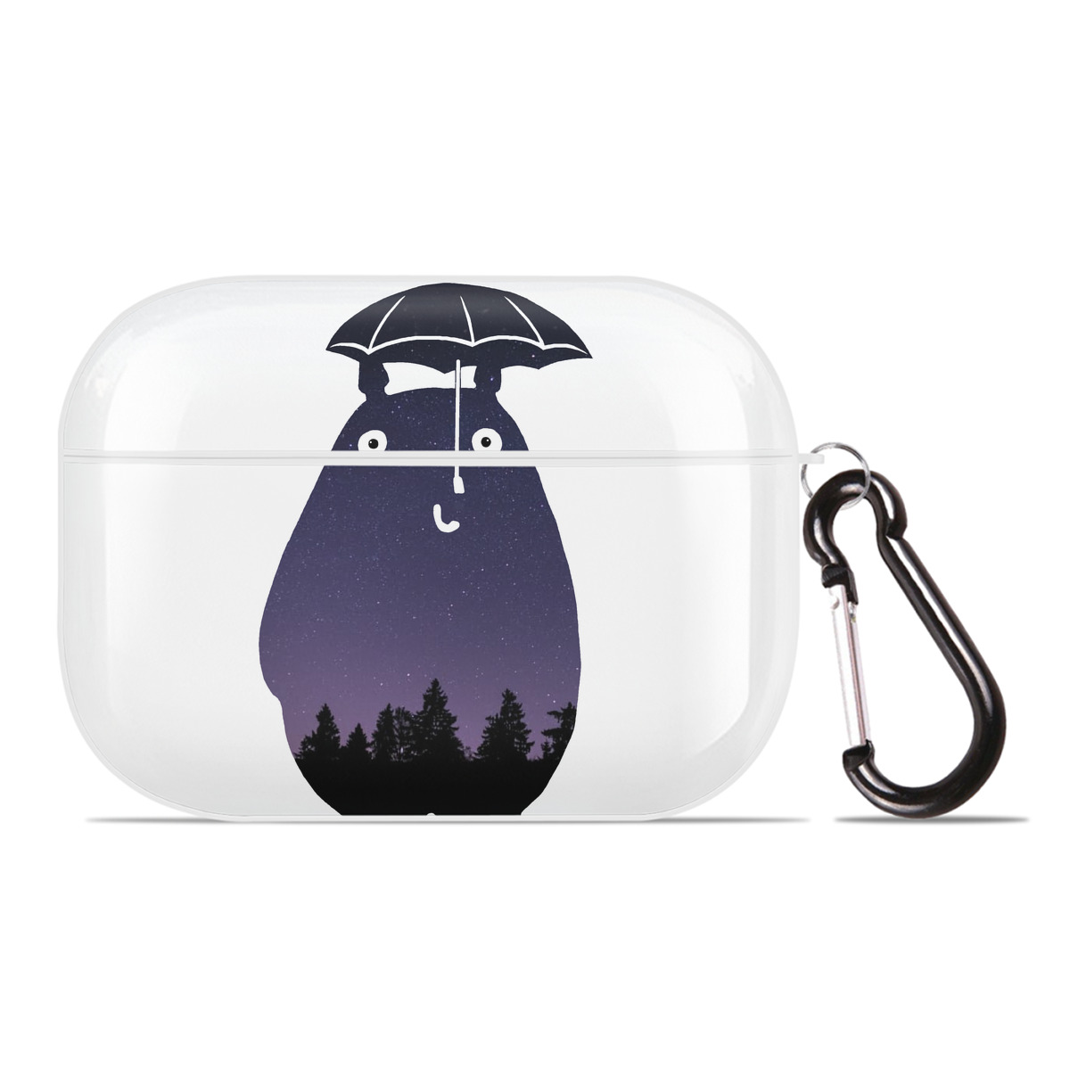 （画像用） となりのトトロ 草壁メイ 草壁サツキ My Neighbor Totoro Satsuki Kusakabe Mei Kusakabe 【AirPods Pro用】ハードシェル保護ケース 耐衝撃・防指紋・カラビナ付き商品仕様