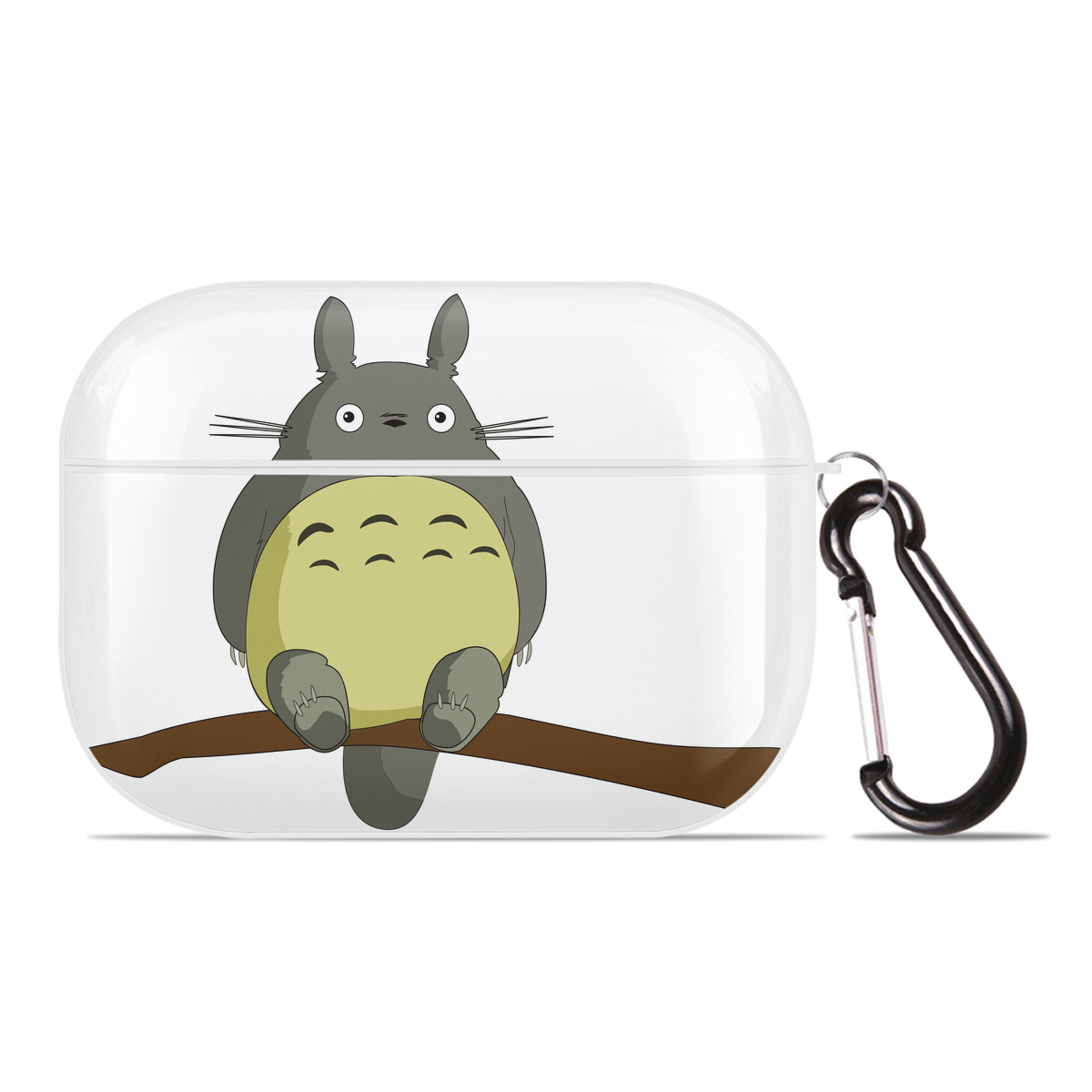 （画像用） となりのトトロ 草壁メイ 草壁サツキ My Neighbor Totoro Satsuki Kusakabe Mei Kusakabe 【AirPods Pro用】ハードシェル保護ケース 耐衝撃・防指紋・カラビナ付き商品仕様