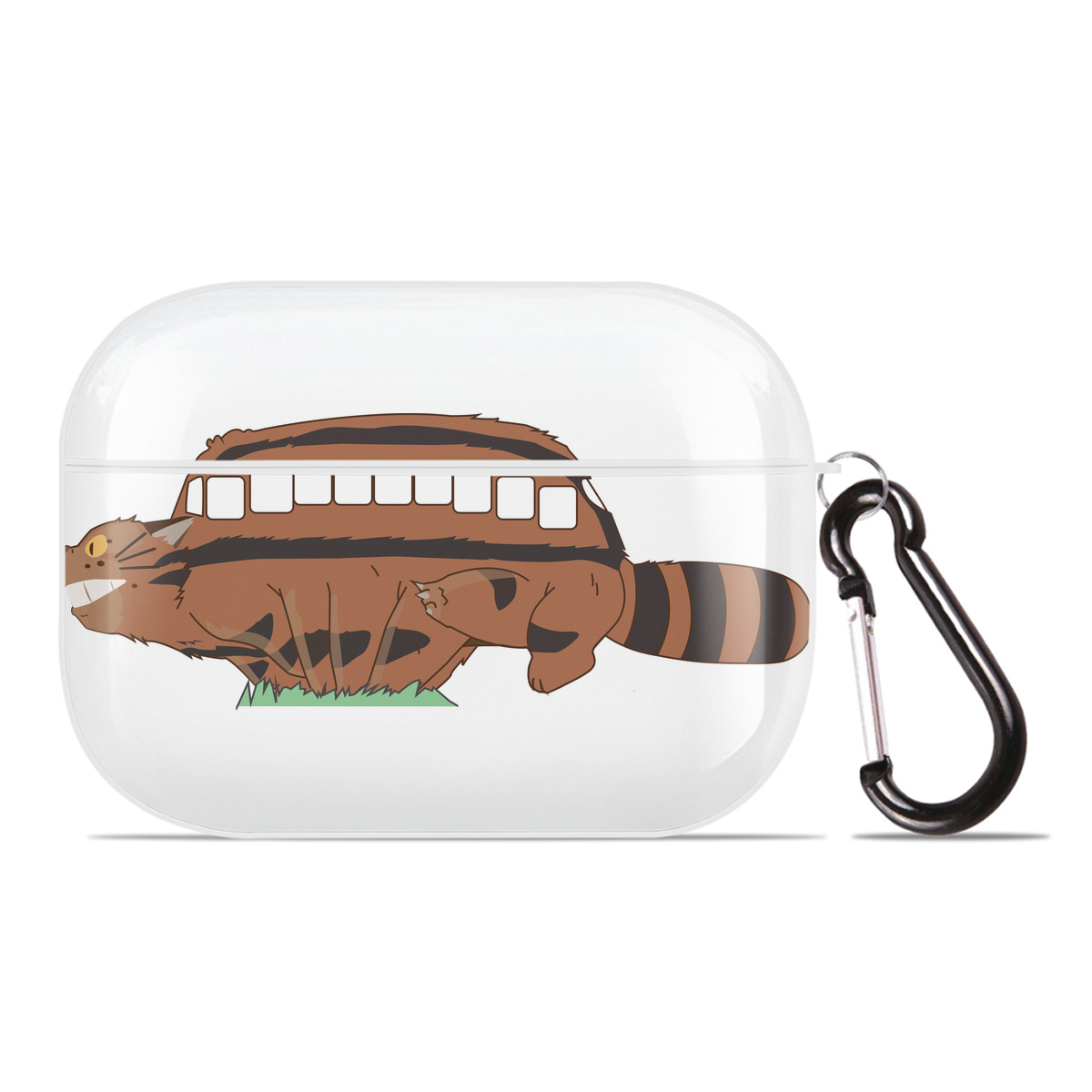 （画像用） となりのトトロ 草壁メイ 草壁サツキ My Neighbor Totoro Satsuki Kusakabe Mei Kusakabe 【AirPods Pro用】ハードシェル保護ケース 耐衝撃・防指紋・カラビナ付き商品仕様