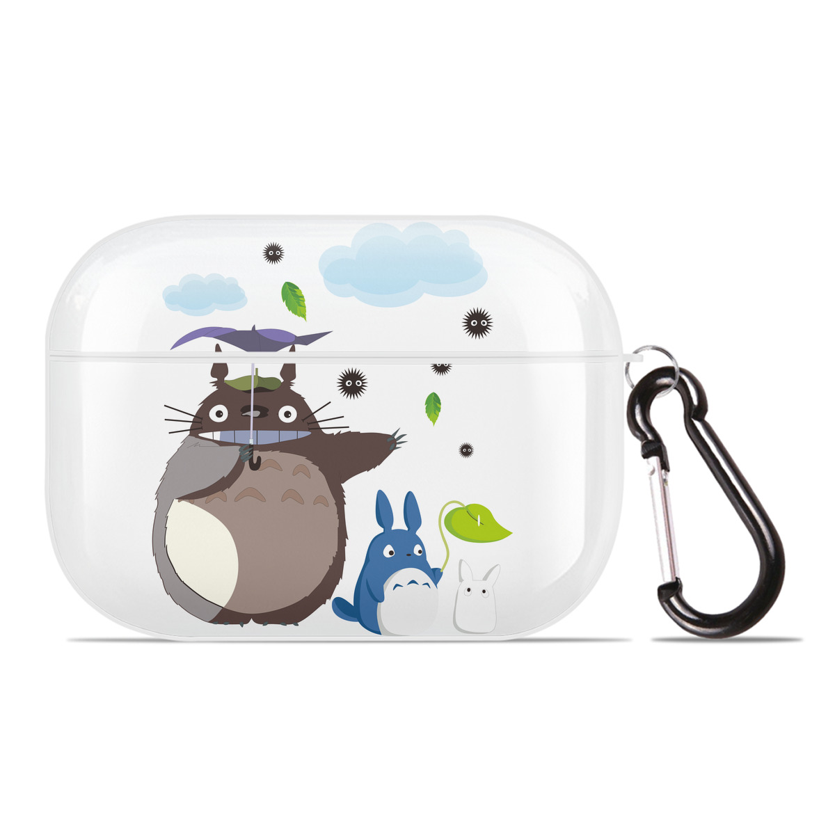 （画像用） となりのトトロ 草壁メイ 草壁サツキ My Neighbor Totoro Satsuki Kusakabe Mei Kusakabe 【AirPods Pro用】ハードシェル保護ケース 耐衝撃・防指紋・カラビナ付き商品仕様