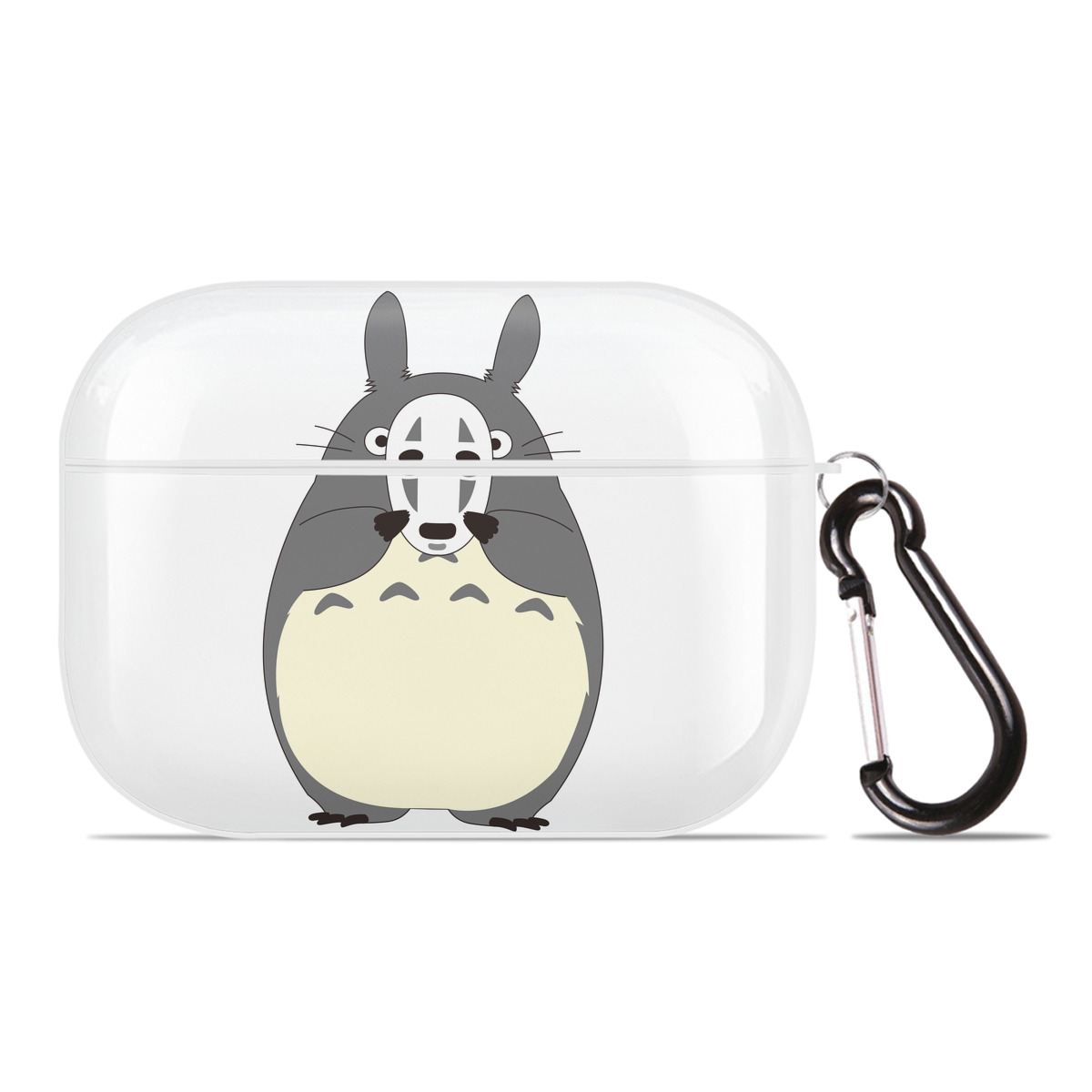 （画像用） となりのトトロ 草壁メイ 草壁サツキ My Neighbor Totoro Satsuki Kusakabe Mei Kusakabe 【AirPods Pro用】ハードシェル保護ケース 耐衝撃・防指紋・カラビナ付き商品仕様