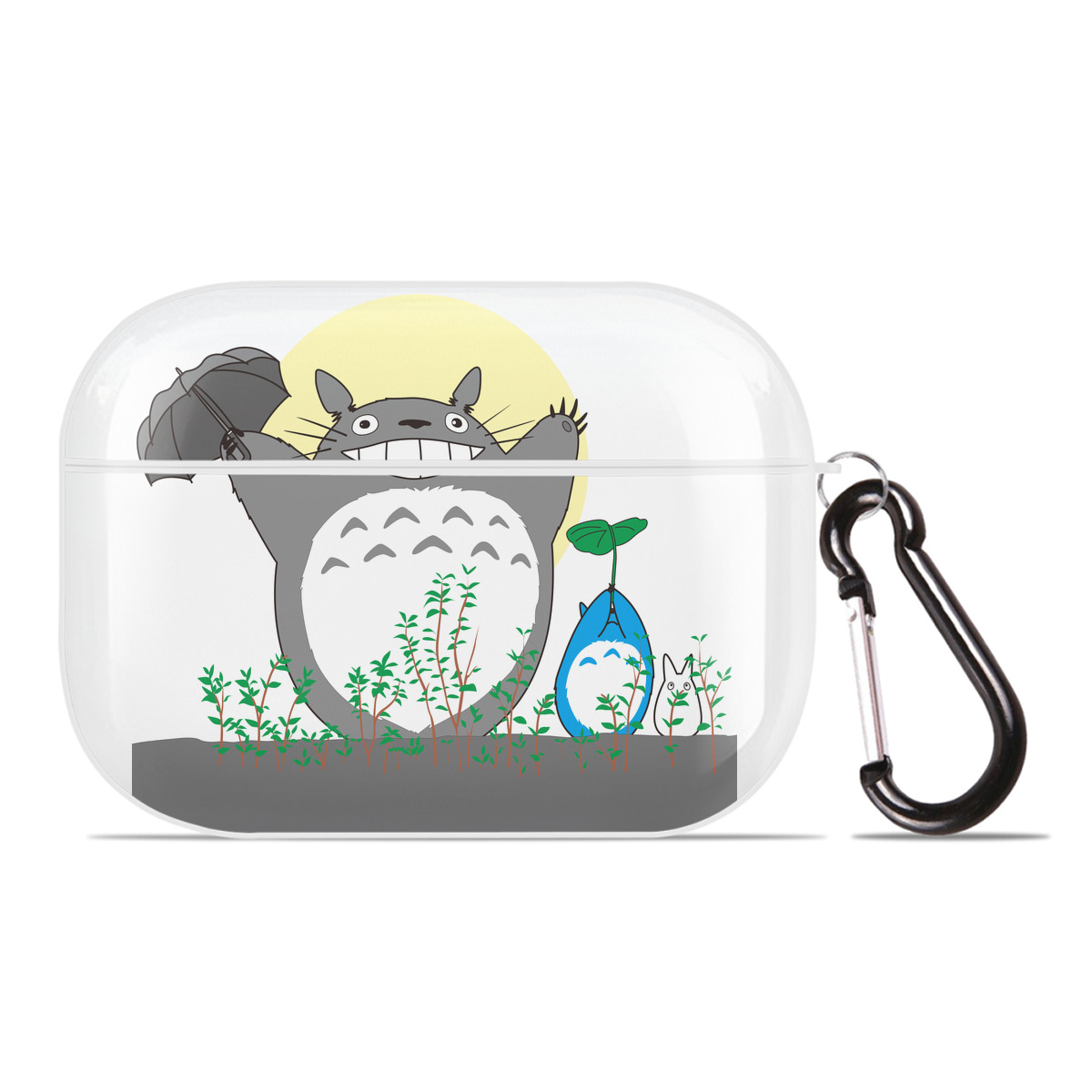 （画像用） となりのトトロ 草壁メイ 草壁サツキ My Neighbor Totoro Satsuki Kusakabe Mei Kusakabe 【AirPods Pro用】ハードシェル保護ケース 耐衝撃・防指紋・カラビナ付き商品仕様