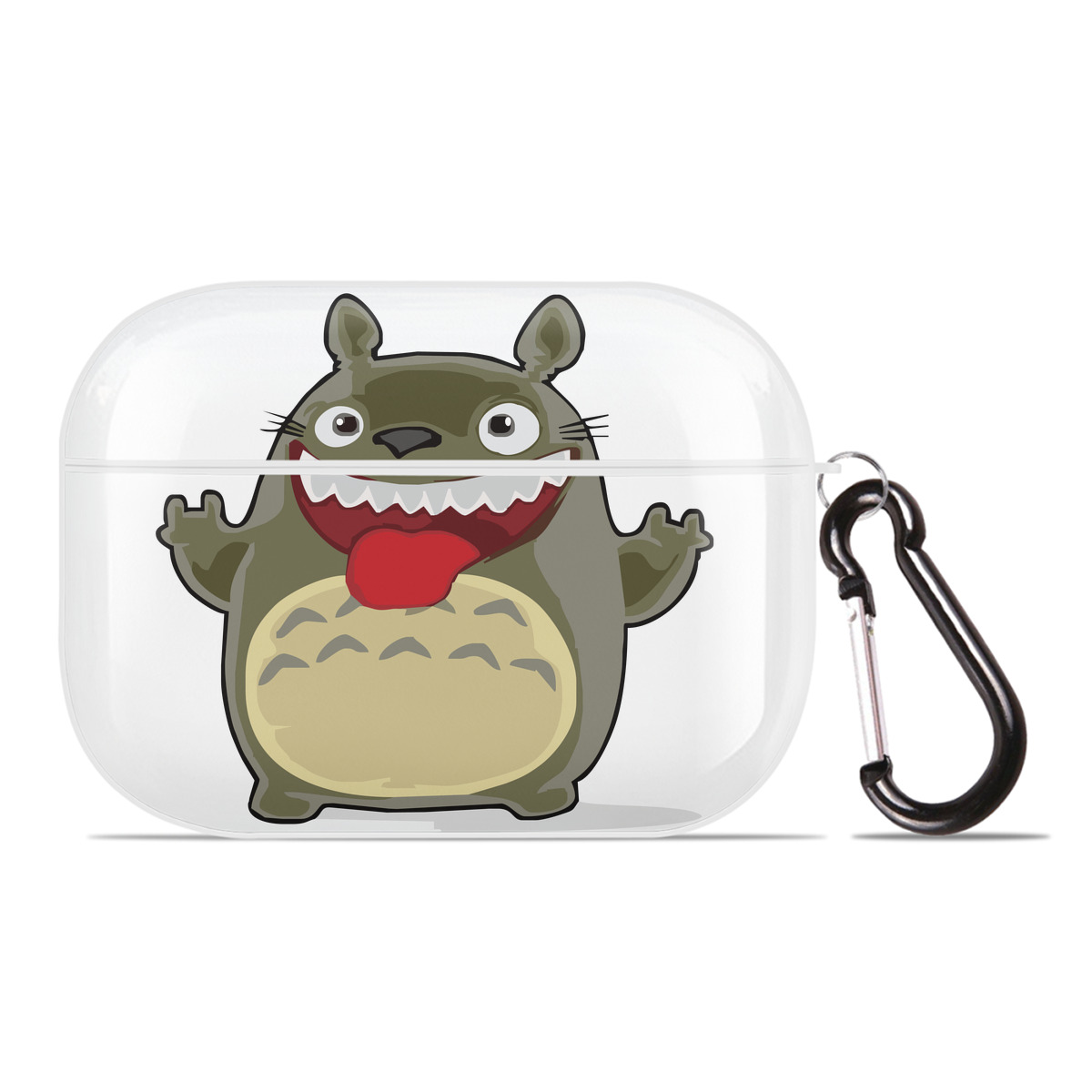 （画像用） となりのトトロ 草壁メイ 草壁サツキ My Neighbor Totoro Satsuki Kusakabe Mei Kusakabe 【AirPods Pro用】ハードシェル保護ケース 耐衝撃・防指紋・カラビナ付き商品仕様