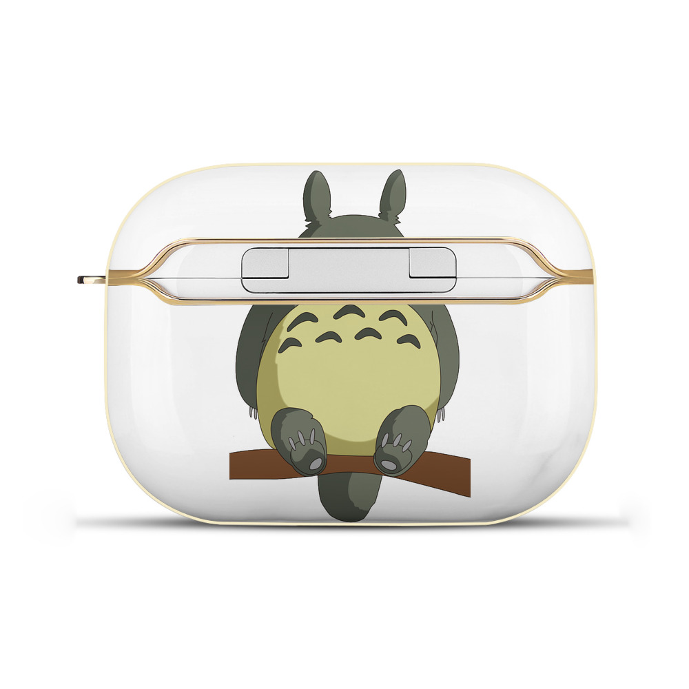 （画像用） となりのトトロ 草壁メイ 草壁サツキ My Neighbor Totoro Satsuki Kusakabe Mei Kusakabe 【AirPods Pro用】ハードシェル保護ケース｜耐衝撃・防指紋・カラビナ付き商品仕様