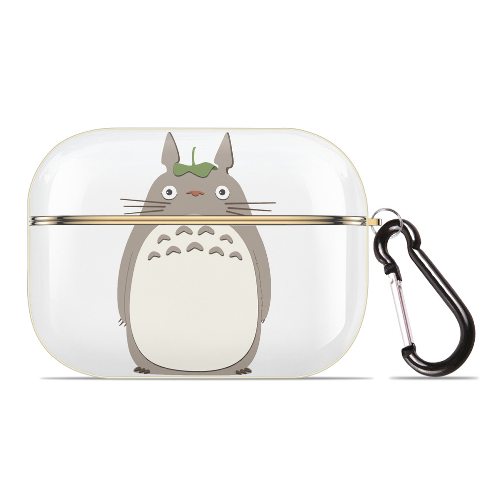（画像用） となりのトトロ 草壁メイ 草壁サツキ My Neighbor Totoro Satsuki Kusakabe Mei Kusakabe 【AirPods Pro用】ハードシェル保護ケース｜耐衝撃・防指紋・カラビナ付き商品仕様