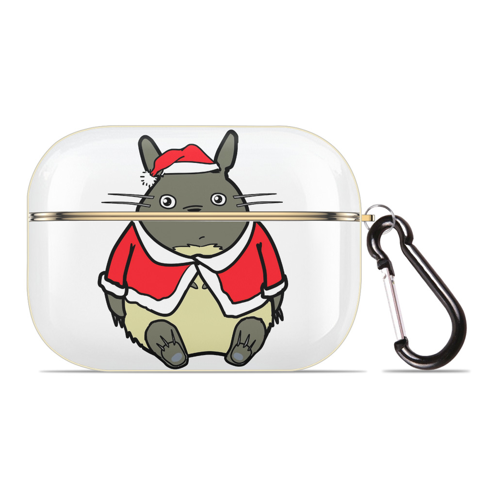 （画像用） となりのトトロ 草壁メイ 草壁サツキ My Neighbor Totoro Satsuki Kusakabe Mei Kusakabe 【AirPods Pro用】ハードシェル保護ケース｜耐衝撃・防指紋・カラビナ付き商品仕様