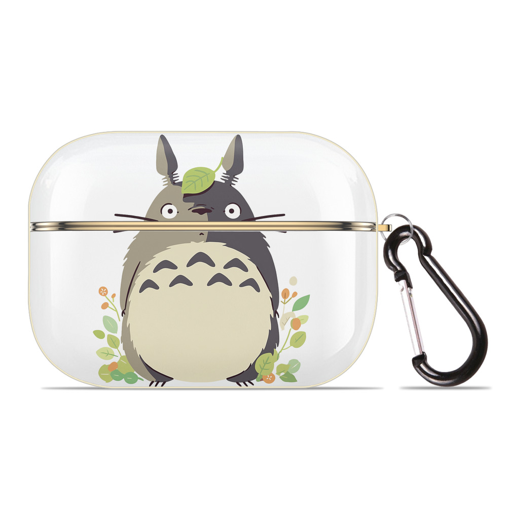 （画像用） となりのトトロ 草壁メイ 草壁サツキ My Neighbor Totoro Satsuki Kusakabe Mei Kusakabe 【AirPods Pro用】ハードシェル保護ケース｜耐衝撃・防指紋・カラビナ付き商品仕様