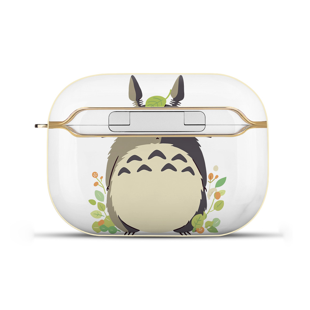 （画像用） となりのトトロ 草壁メイ 草壁サツキ My Neighbor Totoro Satsuki Kusakabe Mei Kusakabe 【AirPods Pro用】ハードシェル保護ケース｜耐衝撃・防指紋・カラビナ付き商品仕様