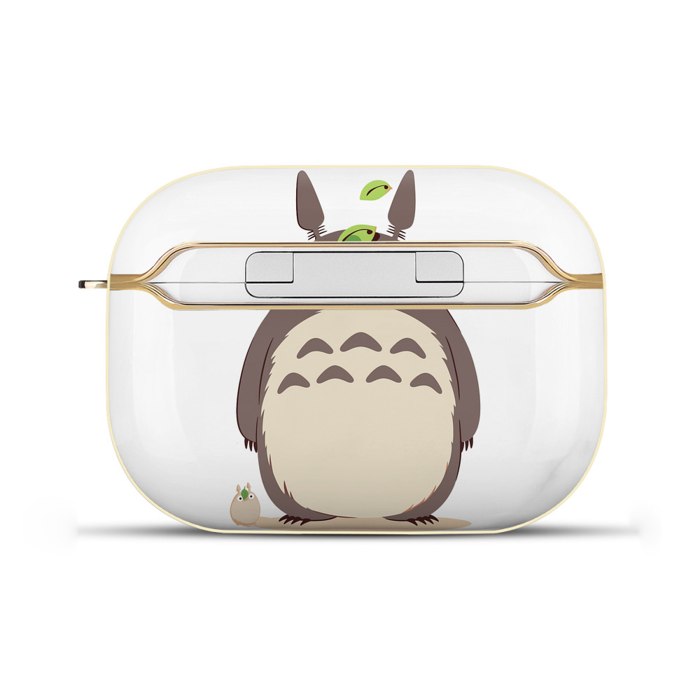 （画像用） となりのトトロ 草壁メイ 草壁サツキ My Neighbor Totoro Satsuki Kusakabe Mei Kusakabe 【AirPods Pro用】ハードシェル保護ケース｜耐衝撃・防指紋・カラビナ付き商品仕様