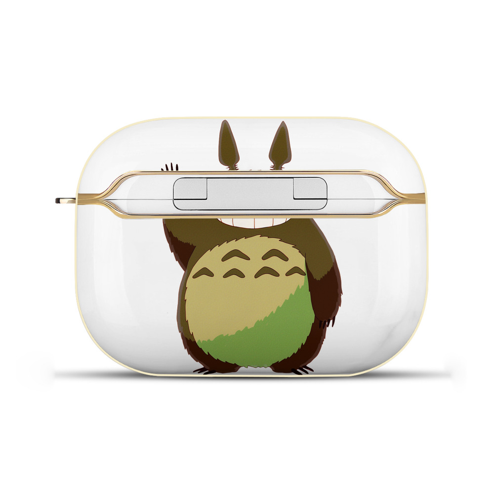 （画像用） となりのトトロ 草壁メイ 草壁サツキ My Neighbor Totoro Satsuki Kusakabe Mei Kusakabe 【AirPods Pro用】ハードシェル保護ケース｜耐衝撃・防指紋・カラビナ付き商品仕様