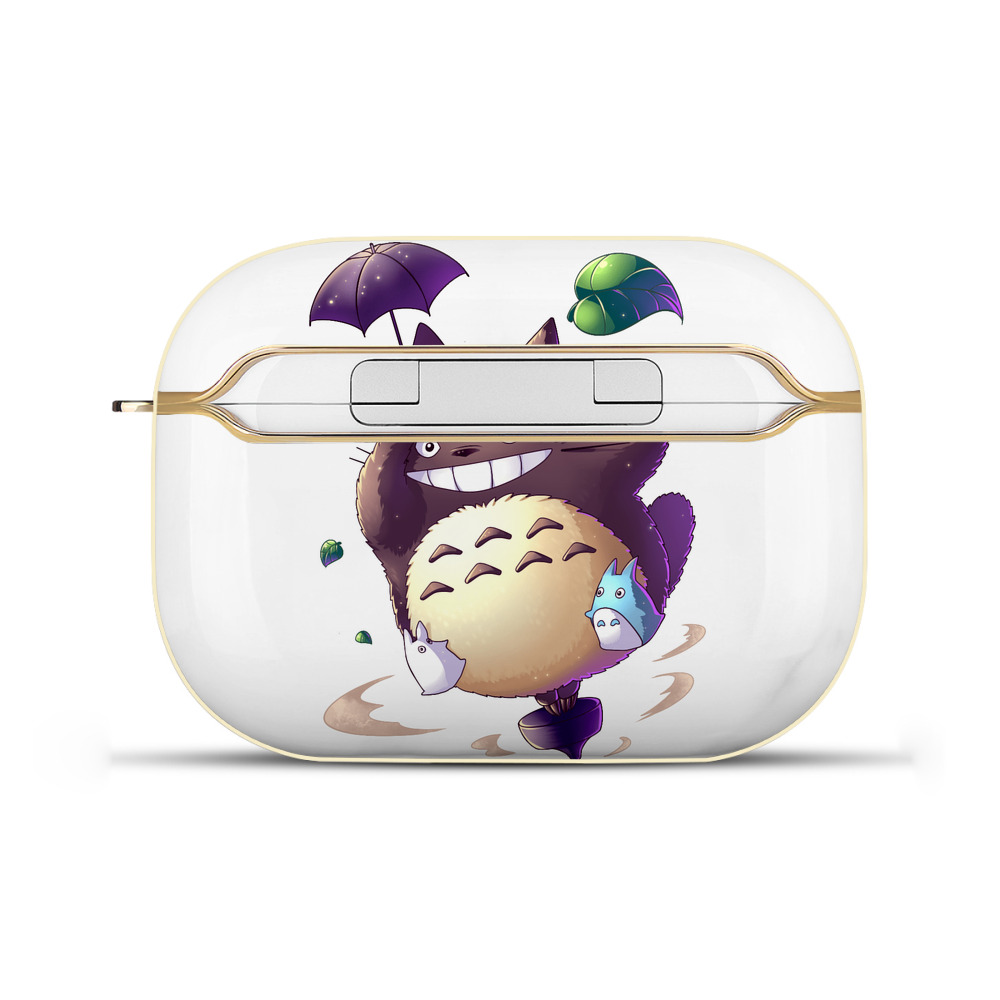 （画像用） となりのトトロ 草壁メイ 草壁サツキ My Neighbor Totoro Satsuki Kusakabe Mei Kusakabe 【AirPods Pro用】ハードシェル保護ケース｜耐衝撃・防指紋・カラビナ付き商品仕様