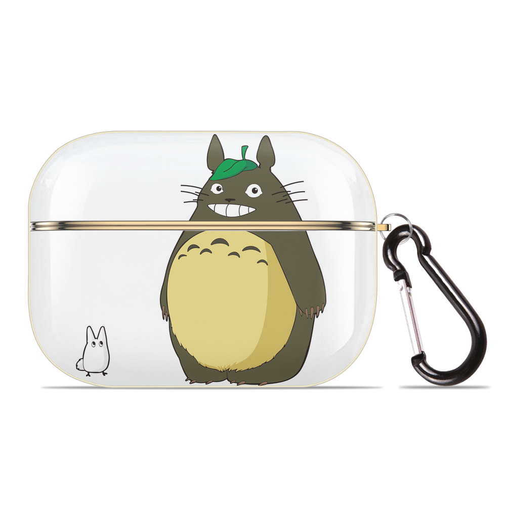 （画像用） となりのトトロ 草壁メイ 草壁サツキ My Neighbor Totoro Satsuki Kusakabe Mei Kusakabe 【AirPods Pro用】ハードシェル保護ケース｜耐衝撃・防指紋・カラビナ付き商品仕様