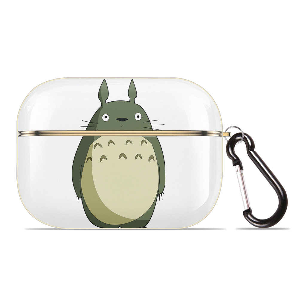 （画像用） となりのトトロ 草壁メイ 草壁サツキ My Neighbor Totoro Satsuki Kusakabe Mei Kusakabe 【AirPods Pro用】ハードシェル保護ケース｜耐衝撃・防指紋・カラビナ付き商品仕様