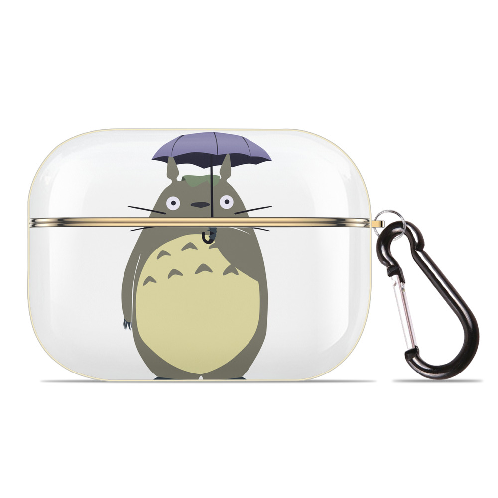 （画像用） となりのトトロ 草壁メイ 草壁サツキ My Neighbor Totoro Satsuki Kusakabe Mei Kusakabe 【AirPods Pro用】ハードシェル保護ケース｜耐衝撃・防指紋・カラビナ付き商品仕様