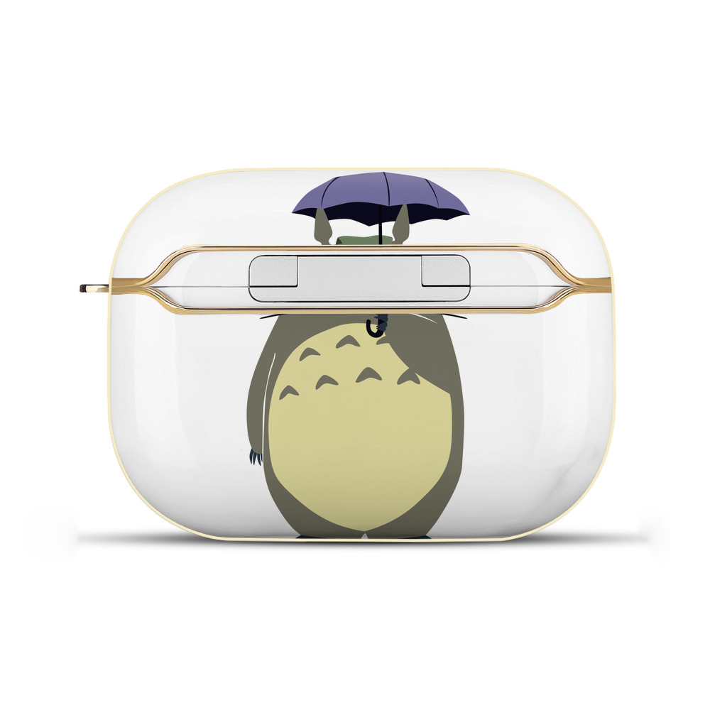 （画像用） となりのトトロ 草壁メイ 草壁サツキ My Neighbor Totoro Satsuki Kusakabe Mei Kusakabe 【AirPods Pro用】ハードシェル保護ケース｜耐衝撃・防指紋・カラビナ付き商品仕様