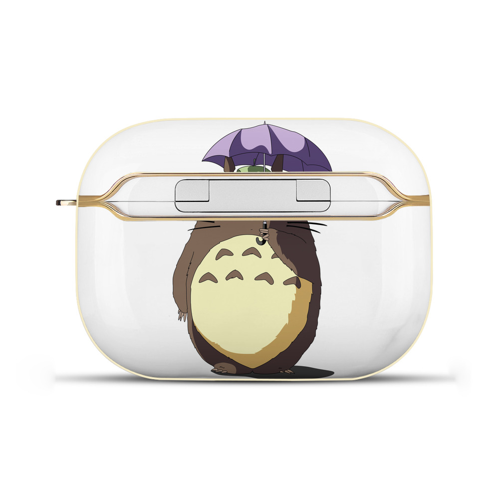 （画像用） となりのトトロ 草壁メイ 草壁サツキ My Neighbor Totoro Satsuki Kusakabe Mei Kusakabe 【AirPods Pro用】ハードシェル保護ケース｜耐衝撃・防指紋・カラビナ付き商品仕様
