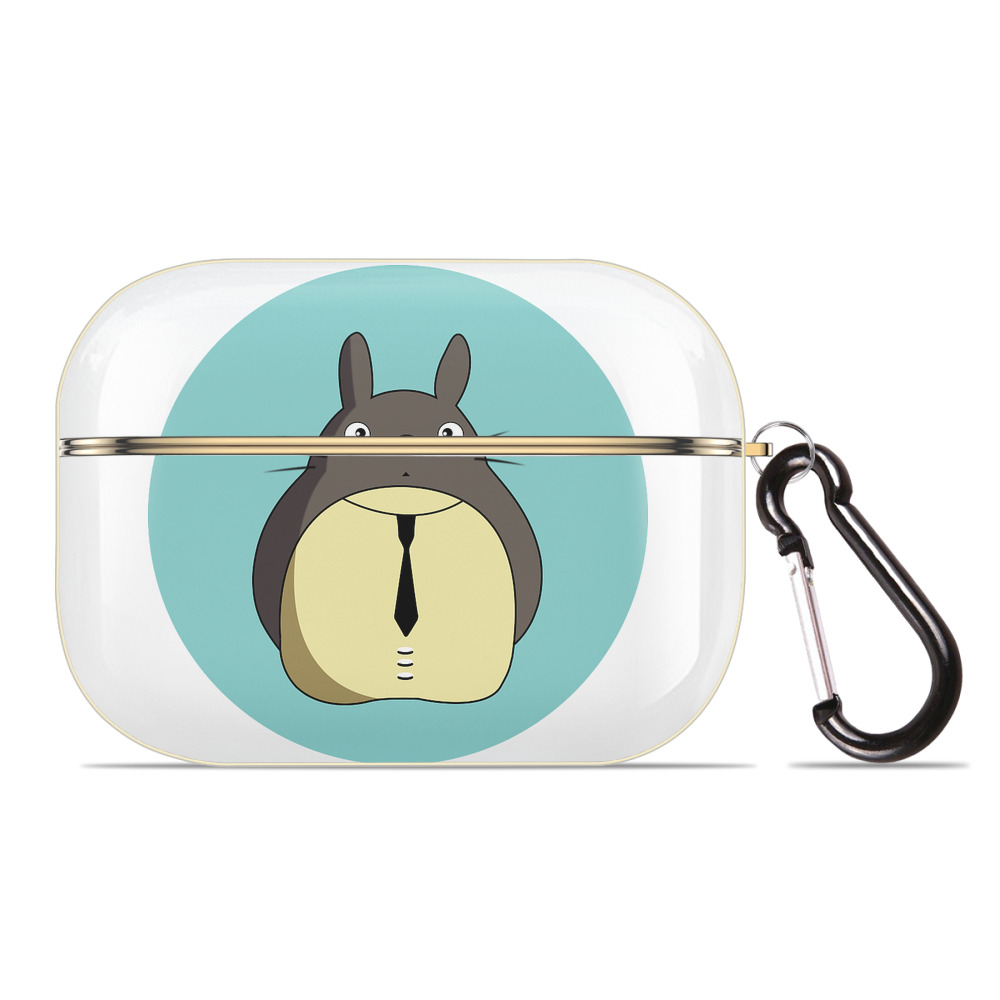 （画像用） となりのトトロ 草壁メイ 草壁サツキ My Neighbor Totoro Satsuki Kusakabe Mei Kusakabe 【AirPods Pro用】ハードシェル保護ケース｜耐衝撃・防指紋・カラビナ付き商品仕様