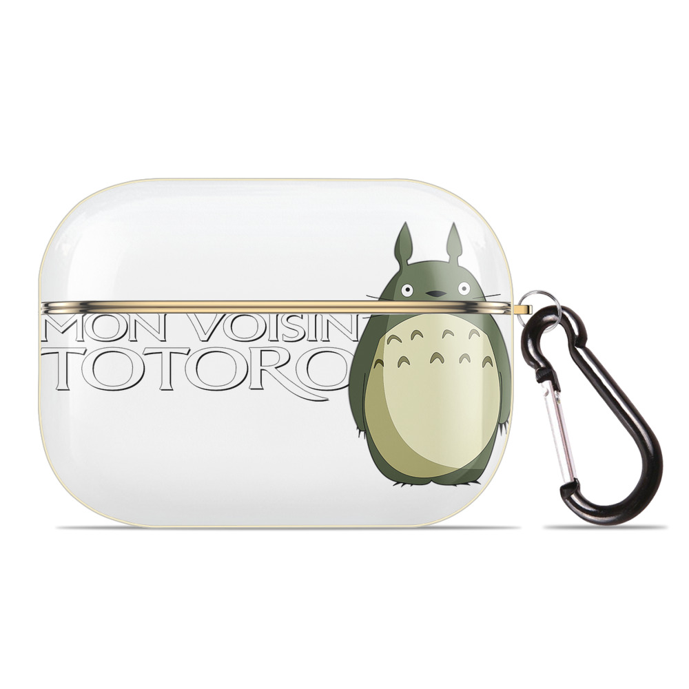 （画像用） となりのトトロ 草壁メイ 草壁サツキ My Neighbor Totoro Satsuki Kusakabe Mei Kusakabe 【AirPods Pro用】ハードシェル保護ケース｜耐衝撃・防指紋・カラビナ付き商品仕様