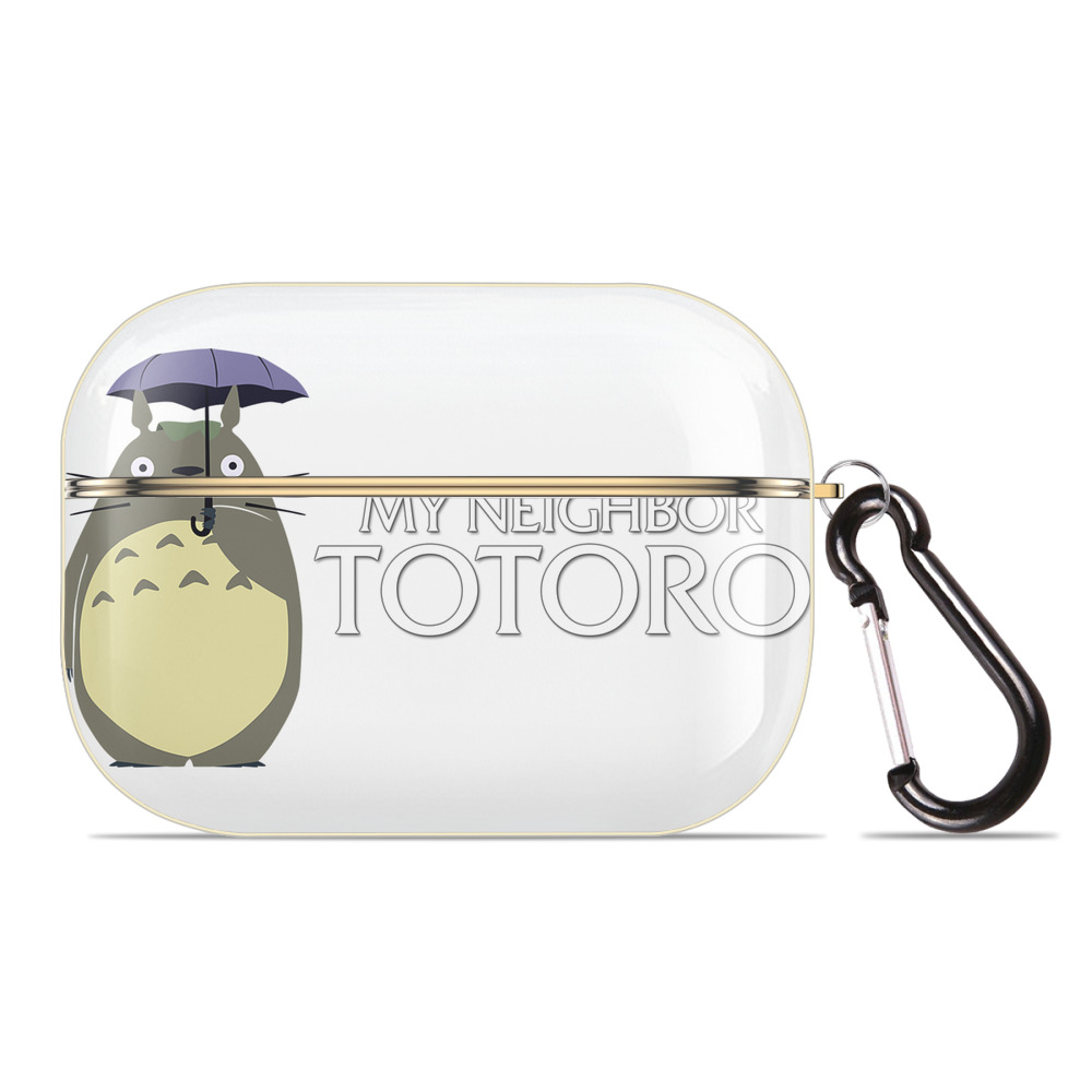 （画像用） となりのトトロ 草壁メイ 草壁サツキ My Neighbor Totoro Satsuki Kusakabe Mei Kusakabe 【AirPods Pro用】ハードシェル保護ケース｜耐衝撃・防指紋・カラビナ付き商品仕様