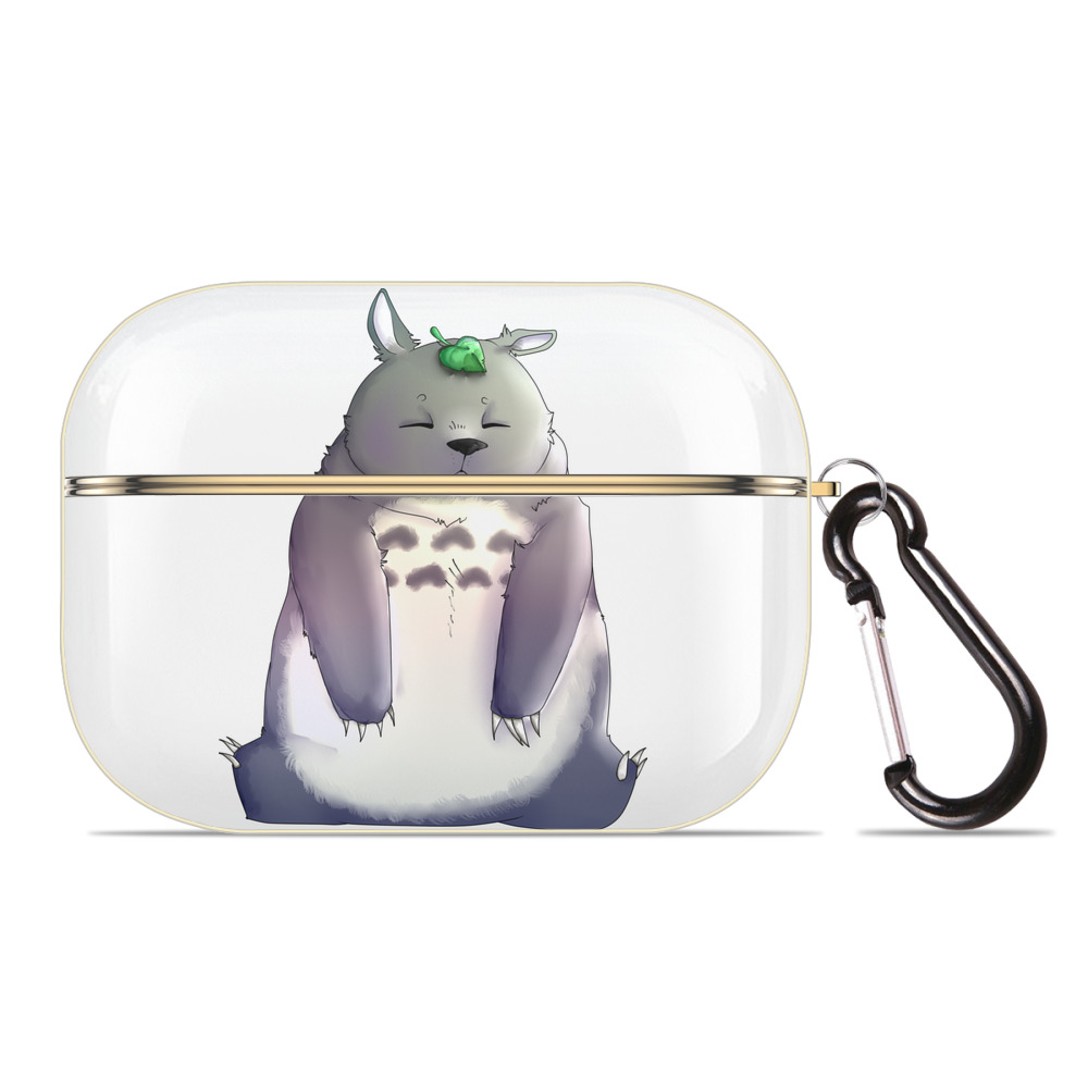 （画像用） となりのトトロ 草壁メイ 草壁サツキ My Neighbor Totoro Satsuki Kusakabe Mei Kusakabe 【AirPods Pro用】ハードシェル保護ケース｜耐衝撃・防指紋・カラビナ付き商品仕様