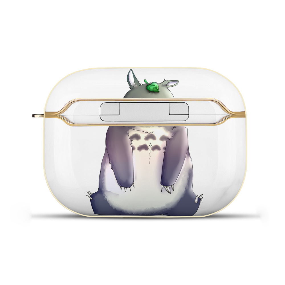 （画像用） となりのトトロ 草壁メイ 草壁サツキ My Neighbor Totoro Satsuki Kusakabe Mei Kusakabe 【AirPods Pro用】ハードシェル保護ケース｜耐衝撃・防指紋・カラビナ付き商品仕様