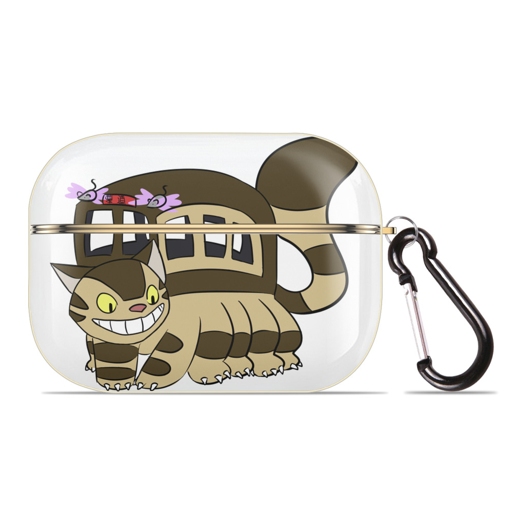 （画像用） となりのトトロ 草壁メイ 草壁サツキ My Neighbor Totoro Satsuki Kusakabe Mei Kusakabe 【AirPods Pro用】ハードシェル保護ケース｜耐衝撃・防指紋・カラビナ付き商品仕様