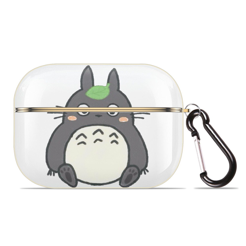 （画像用） となりのトトロ 草壁メイ 草壁サツキ My Neighbor Totoro Satsuki Kusakabe Mei Kusakabe 【AirPods Pro用】ハードシェル保護ケース｜耐衝撃・防指紋・カラビナ付き商品仕様