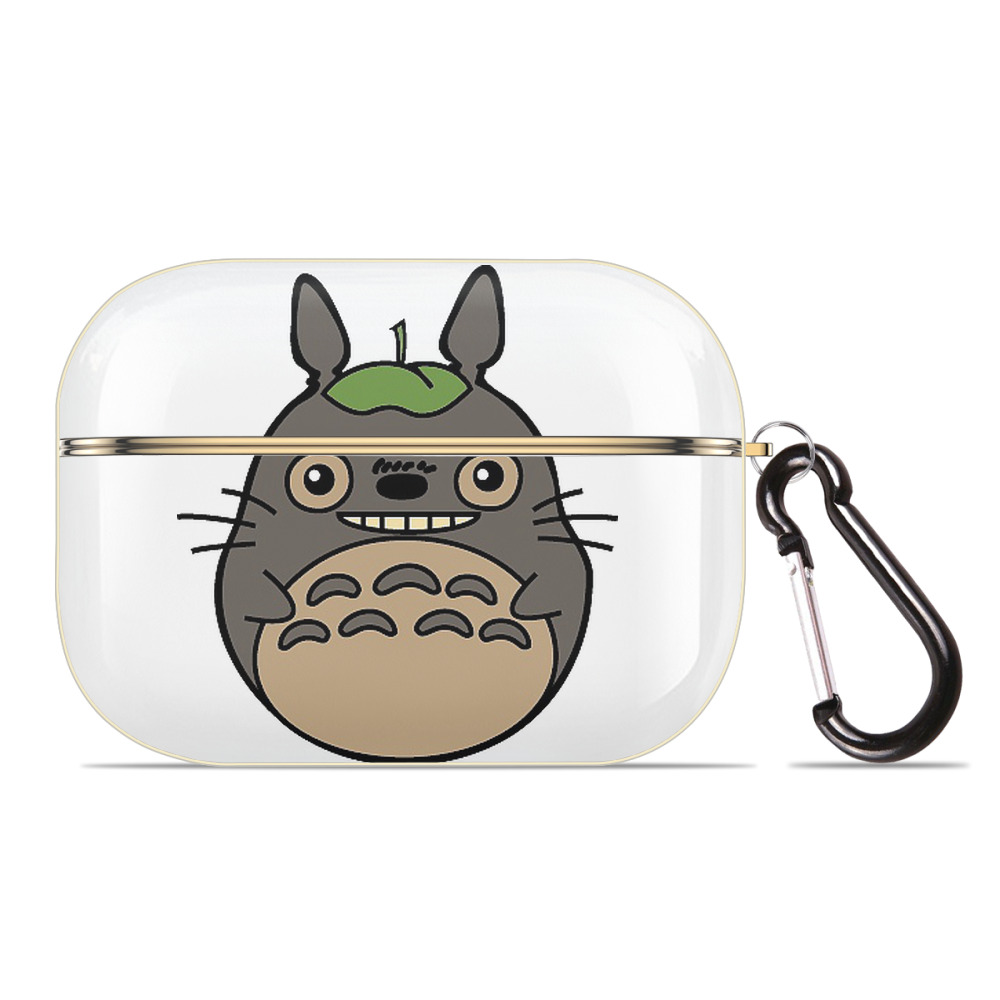 （画像用） となりのトトロ 草壁メイ 草壁サツキ My Neighbor Totoro Satsuki Kusakabe Mei Kusakabe 【AirPods Pro用】ハードシェル保護ケース｜耐衝撃・防指紋・カラビナ付き商品仕様