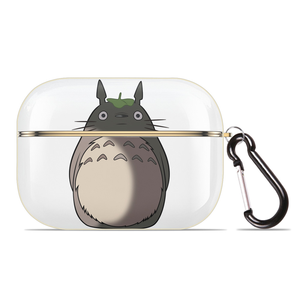 （画像用） となりのトトロ 草壁メイ 草壁サツキ My Neighbor Totoro Satsuki Kusakabe Mei Kusakabe 【AirPods Pro用】ハードシェル保護ケース｜耐衝撃・防指紋・カラビナ付き商品仕様