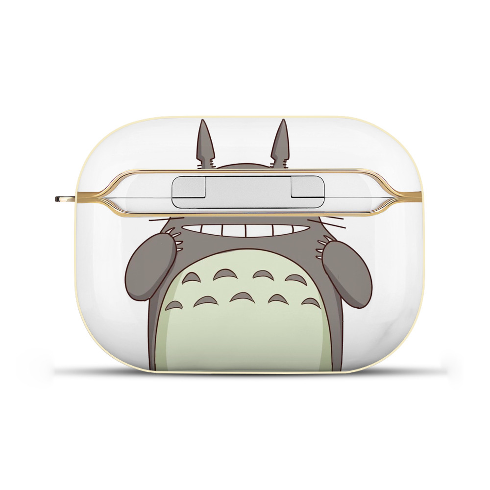 （画像用） となりのトトロ 草壁メイ 草壁サツキ My Neighbor Totoro Satsuki Kusakabe Mei Kusakabe 【AirPods Pro用】ハードシェル保護ケース｜耐衝撃・防指紋・カラビナ付き商品仕様