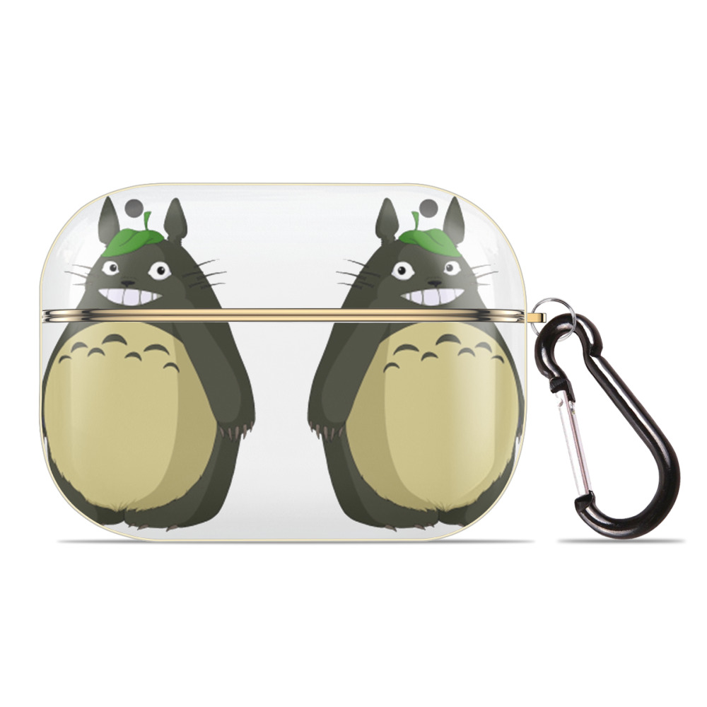 （画像用） となりのトトロ 草壁メイ 草壁サツキ My Neighbor Totoro Satsuki Kusakabe Mei Kusakabe 【AirPods Pro用】ハードシェル保護ケース｜耐衝撃・防指紋・カラビナ付き商品仕様