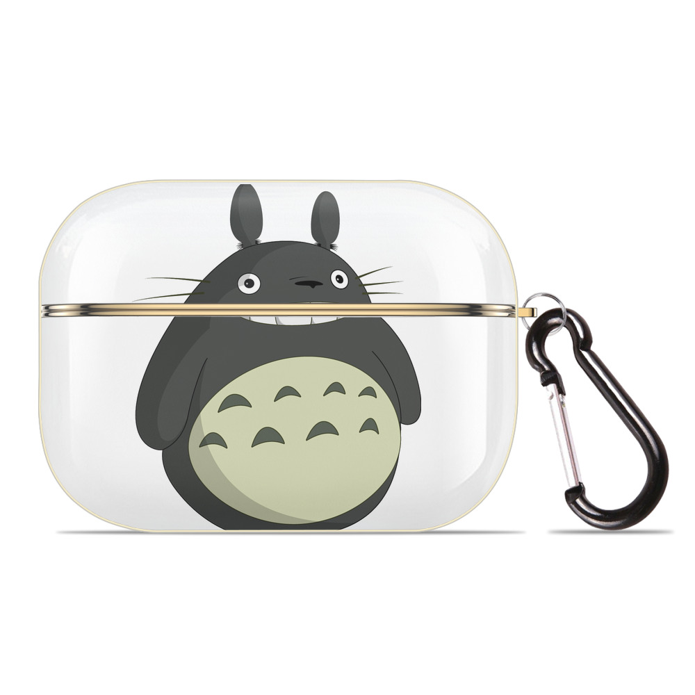 （画像用） となりのトトロ 草壁メイ 草壁サツキ My Neighbor Totoro Satsuki Kusakabe Mei Kusakabe 【AirPods Pro用】ハードシェル保護ケース｜耐衝撃・防指紋・カラビナ付き商品仕様