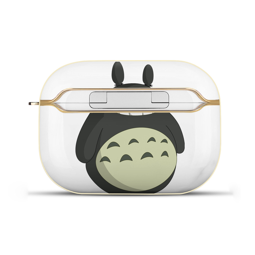 （画像用） となりのトトロ 草壁メイ 草壁サツキ My Neighbor Totoro Satsuki Kusakabe Mei Kusakabe 【AirPods Pro用】ハードシェル保護ケース｜耐衝撃・防指紋・カラビナ付き商品仕様
