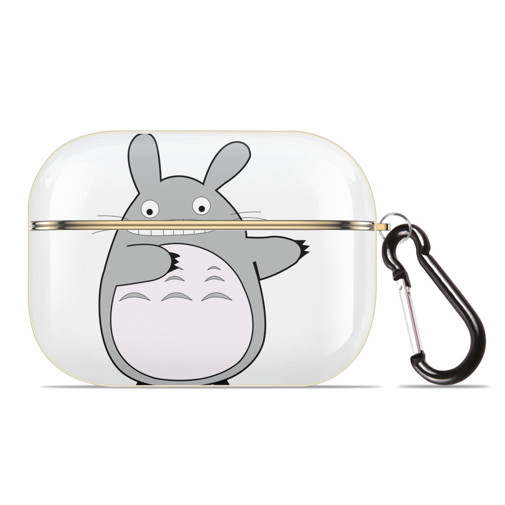 （画像用） となりのトトロ 草壁メイ 草壁サツキ My Neighbor Totoro Satsuki Kusakabe Mei Kusakabe 【AirPods Pro用】ハードシェル保護ケース｜耐衝撃・防指紋・カラビナ付き商品仕様