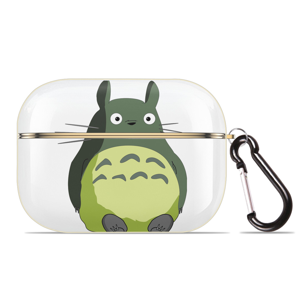 （画像用） となりのトトロ 草壁メイ 草壁サツキ My Neighbor Totoro Satsuki Kusakabe Mei Kusakabe 【AirPods Pro用】ハードシェル保護ケース｜耐衝撃・防指紋・カラビナ付き商品仕様