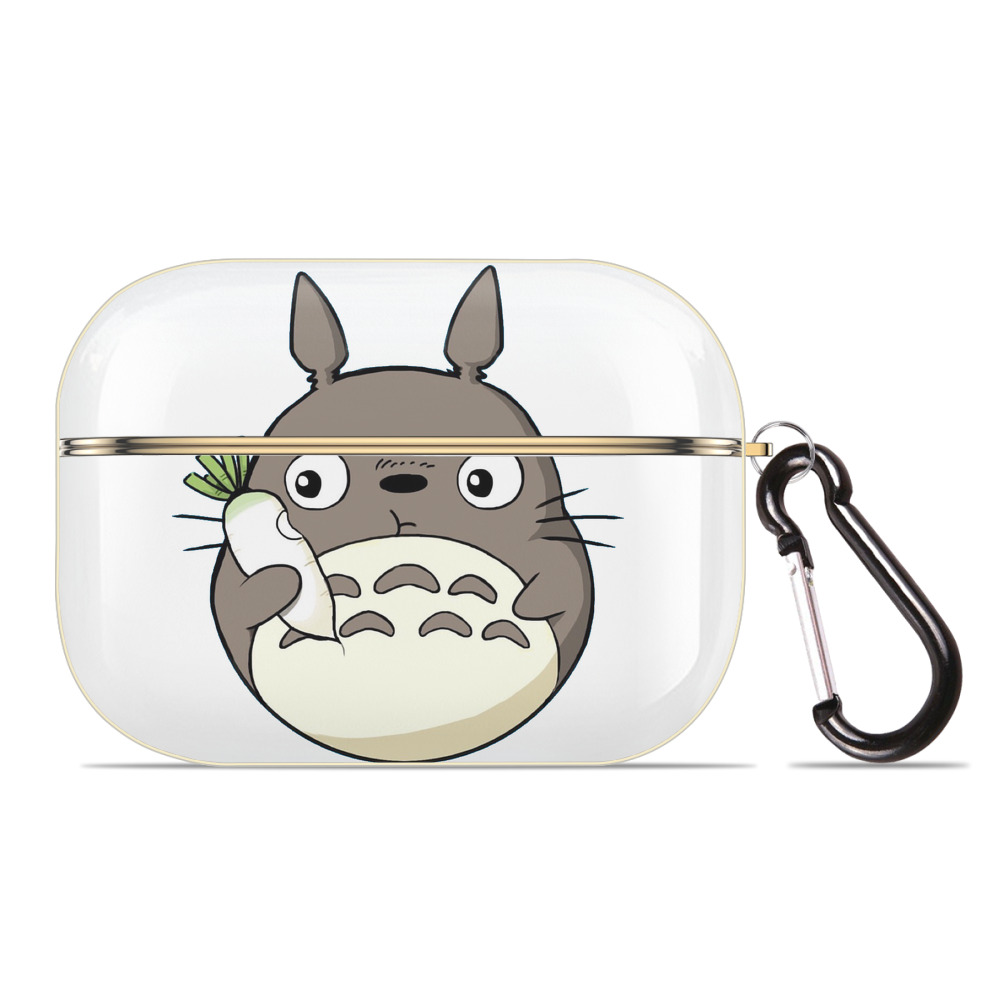 （画像用） となりのトトロ 草壁メイ 草壁サツキ My Neighbor Totoro Satsuki Kusakabe Mei Kusakabe 【AirPods Pro用】ハードシェル保護ケース｜耐衝撃・防指紋・カラビナ付き商品仕様