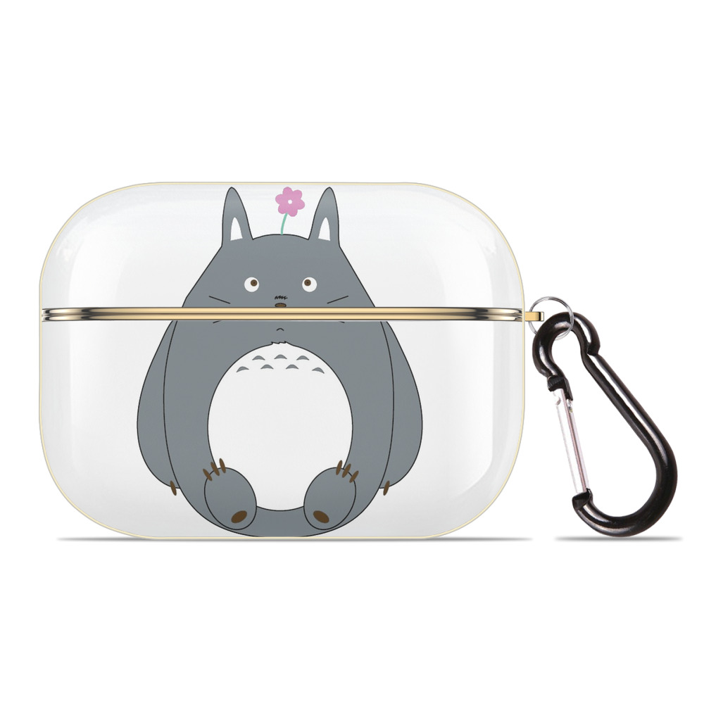 （画像用） となりのトトロ 草壁メイ 草壁サツキ My Neighbor Totoro Satsuki Kusakabe Mei Kusakabe 【AirPods Pro用】ハードシェル保護ケース｜耐衝撃・防指紋・カラビナ付き商品仕様