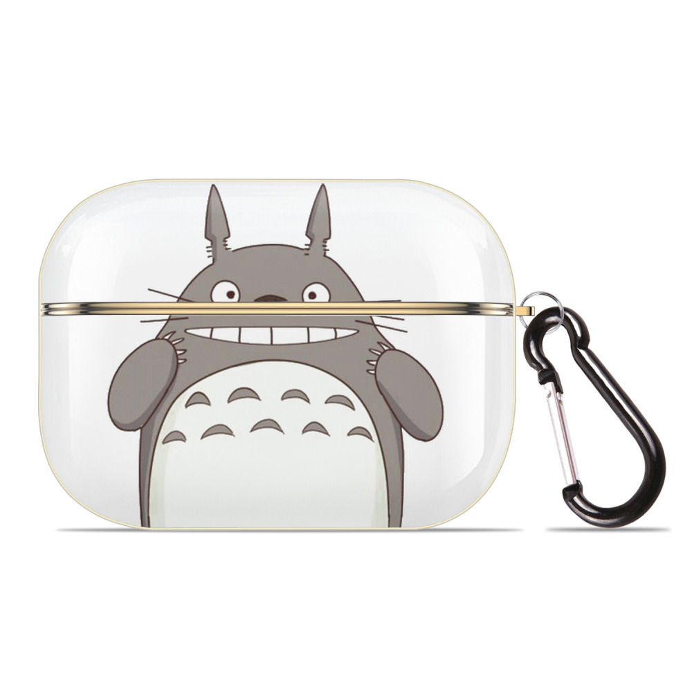 （画像用） となりのトトロ 草壁メイ 草壁サツキ My Neighbor Totoro Satsuki Kusakabe Mei Kusakabe 【AirPods Pro用】ハードシェル保護ケース｜耐衝撃・防指紋・カラビナ付き商品仕様