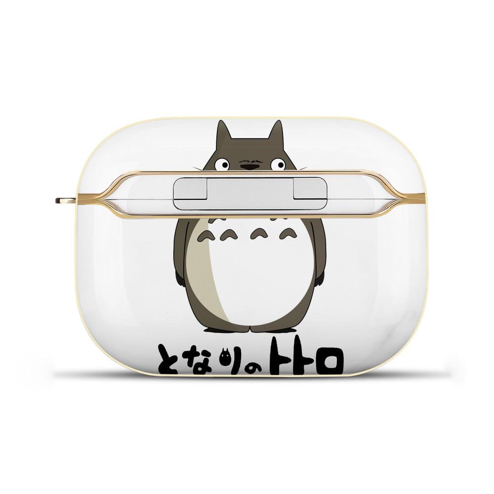 （画像用） となりのトトロ 草壁メイ 草壁サツキ My Neighbor Totoro Satsuki Kusakabe Mei Kusakabe 【AirPods Pro用】ハードシェル保護ケース｜耐衝撃・防指紋・カラビナ付き商品仕様