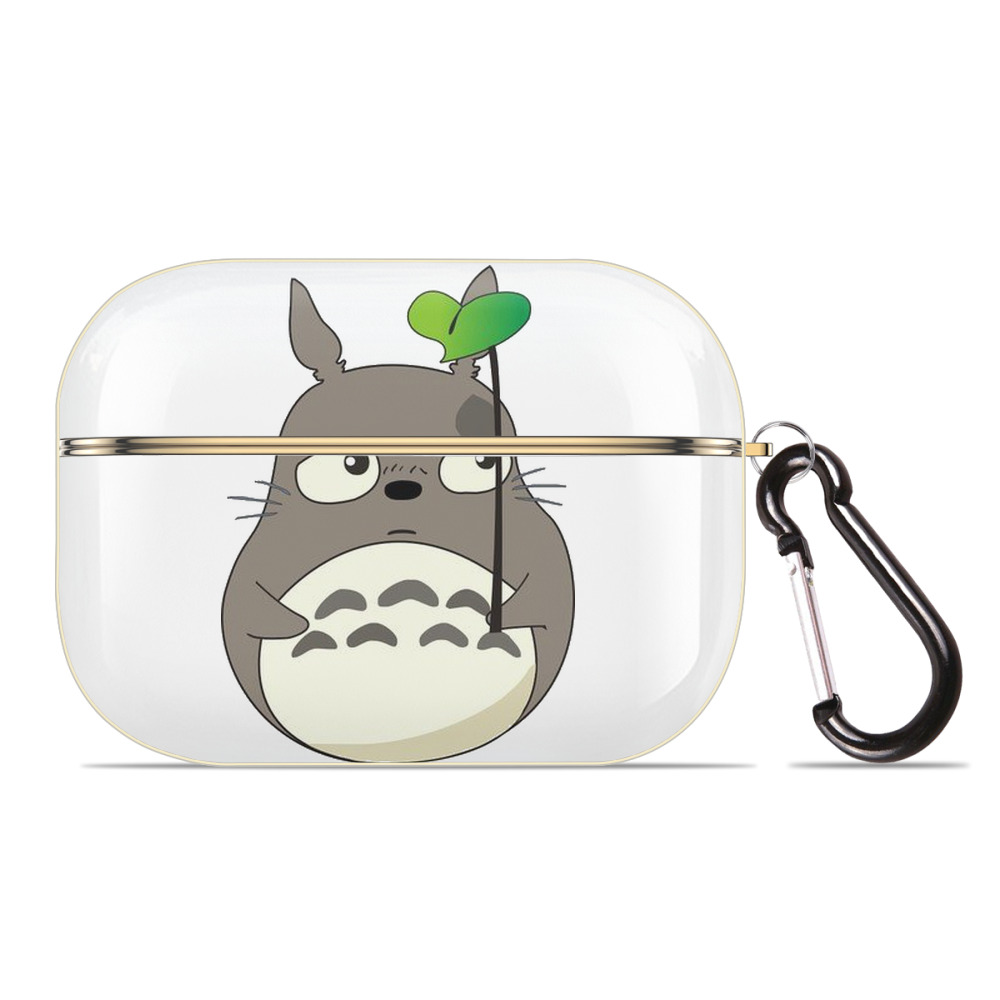 （画像用） となりのトトロ 草壁メイ 草壁サツキ My Neighbor Totoro Satsuki Kusakabe Mei Kusakabe 【AirPods Pro用】ハードシェル保護ケース｜耐衝撃・防指紋・カラビナ付き商品仕様