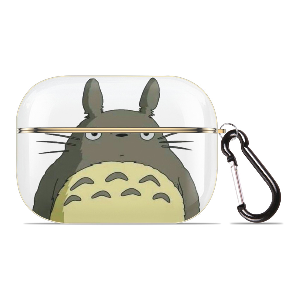 （画像用） となりのトトロ 草壁メイ 草壁サツキ My Neighbor Totoro Satsuki Kusakabe Mei Kusakabe 【AirPods Pro用】ハードシェル保護ケース｜耐衝撃・防指紋・カラビナ付き商品仕様